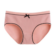 Lace Thread Women's Underwear Japanese Thread Cotton Large Size Women's Briefs
