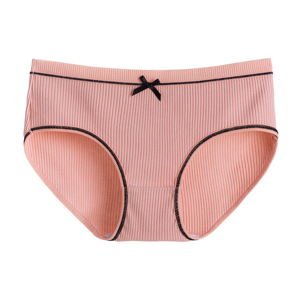 Lace Thread Women's Underwear Japanese Thread Cotton Large Size Women's Briefs