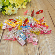 Sewing thread card clip