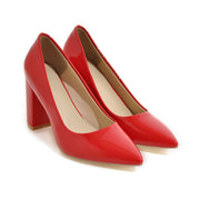 Women’s High-Heeled Pointed Work Shoes