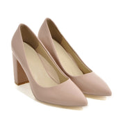 Women’s High-Heeled Pointed Work Shoes