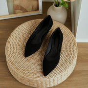 Women’s Pearl Low-Heel Pointed Flats