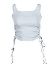 New Drawstring Thread Wrap Top