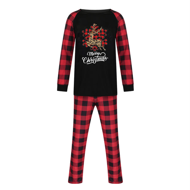 Christmas Parent-child Homewear Clothes Pajamas Suit