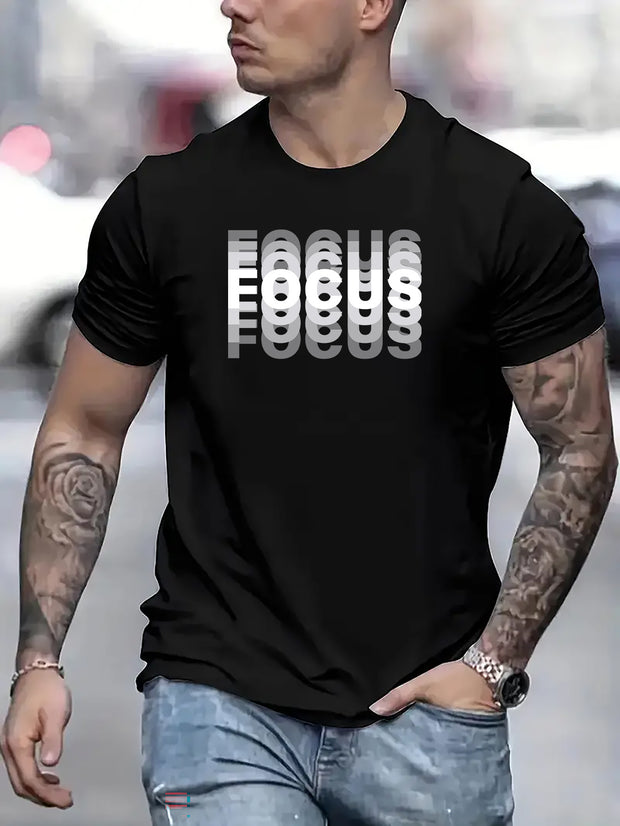 Men’s Printed Summer Casual T-Shirt