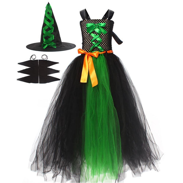 Halloween Kids’ Witch Costume Dress