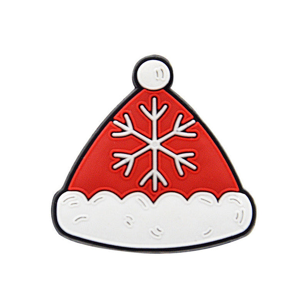 New Christmas Series Hole Shoe Flower Accessories