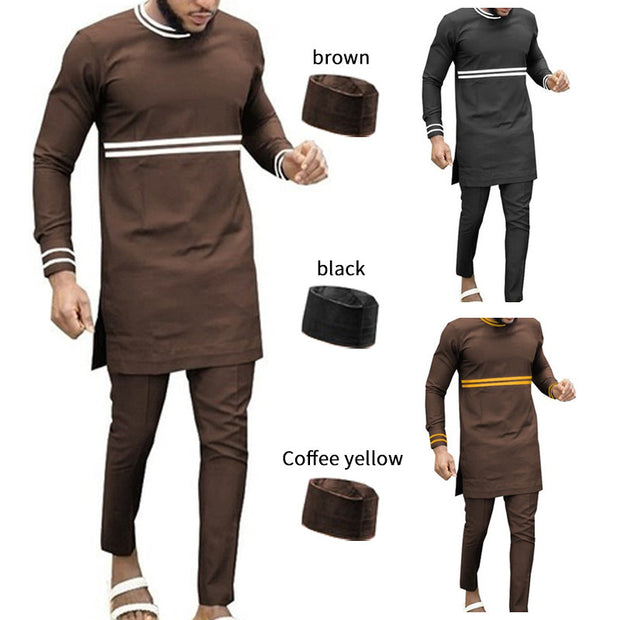 African Men’s Traditional Halloween Suit