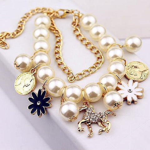 Pearl Flower Women’s Bracelet