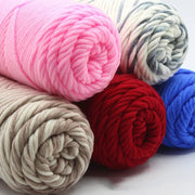 Lover's Cotton Knit Scarf Thread Thick Woolen Milk Cotton Baby Thread Stick Needle Thread