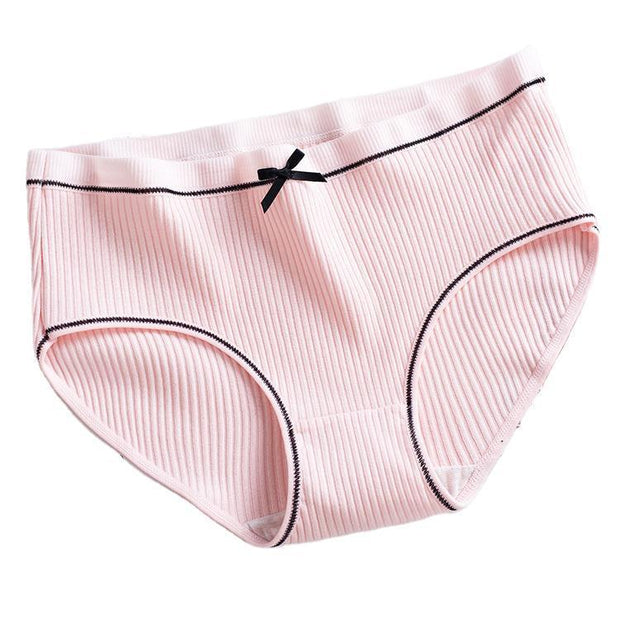 Lace Thread Women's Underwear Japanese Thread Cotton Large Size Women's Briefs