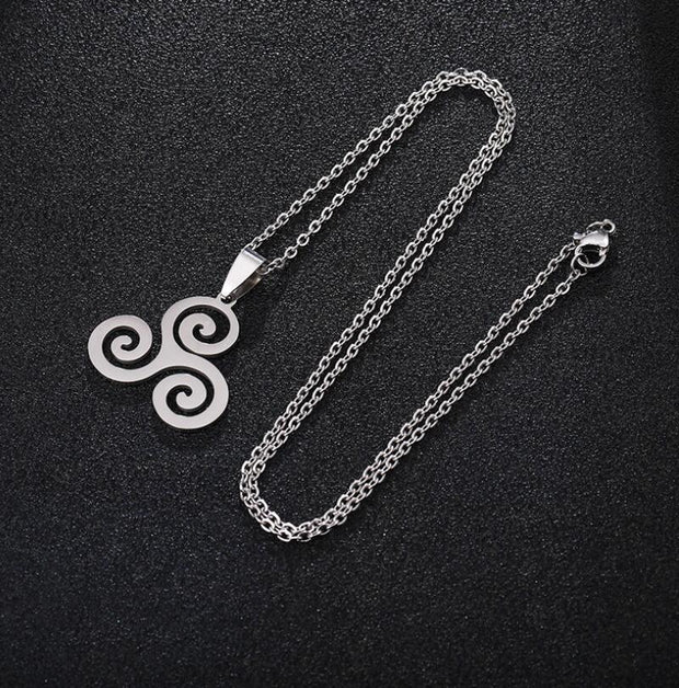 New Accessories Stainless Steel Men And Women Hip Hop New Teen Wolf Pendant