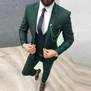 Three-Piece Men’s Tuxedo Suit Set