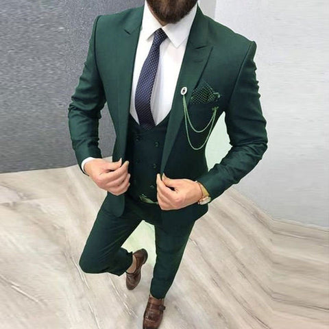 Three-Piece Men’s Tuxedo Suit Set