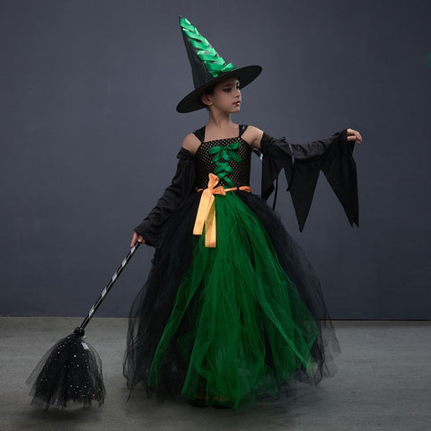 Halloween Kids’ Witch Costume Dress