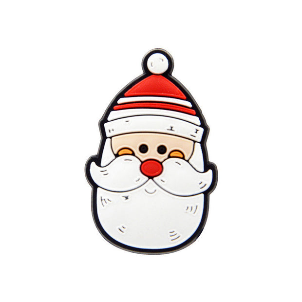 New Christmas Series Hole Shoe Flower Accessories