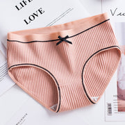Lace Thread Women's Underwear Japanese Thread Cotton Large Size Women's Briefs