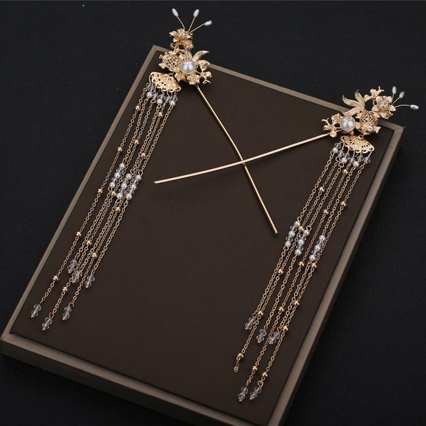 Elegant Chinese Bridal Jewelry Set