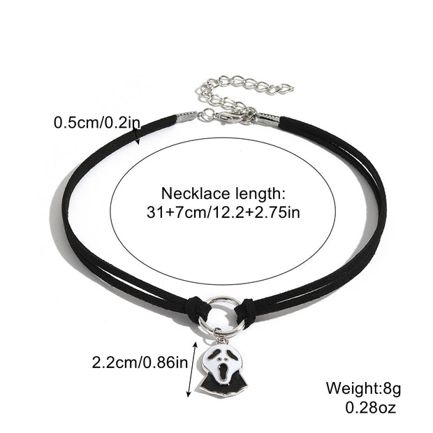 Halloween Pendant Necklace Set