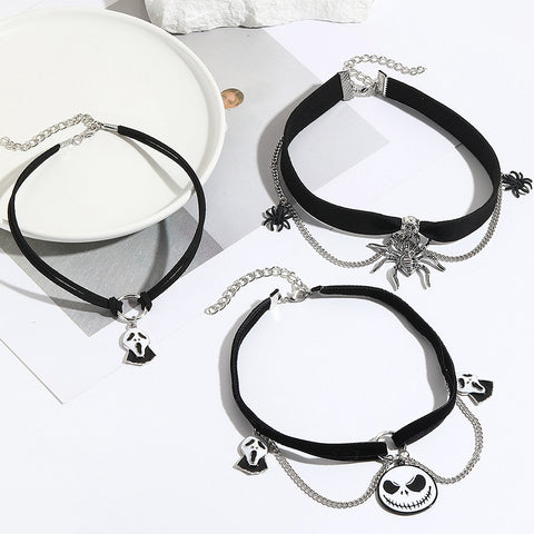 Halloween Pendant Necklace Set