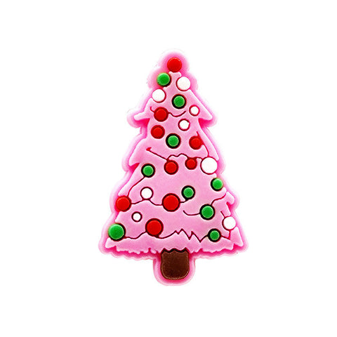 New Christmas Series Hole Shoe Flower Accessories
