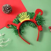 Christmas Headband Luminous Crutch Headband Christmas Tree Hair Accessories