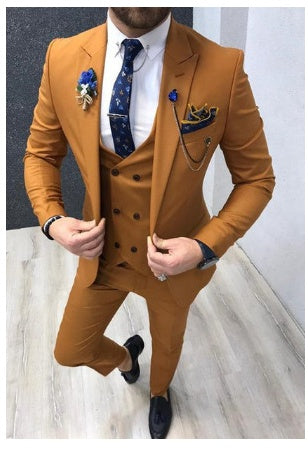 Three-Piece Men’s Tuxedo Suit Set