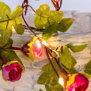 Festival Fake Atmosphere Decoration Lights Wedding Decoration Flower Rattan Strings