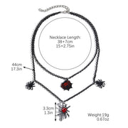 Halloween Pendant Necklace Set