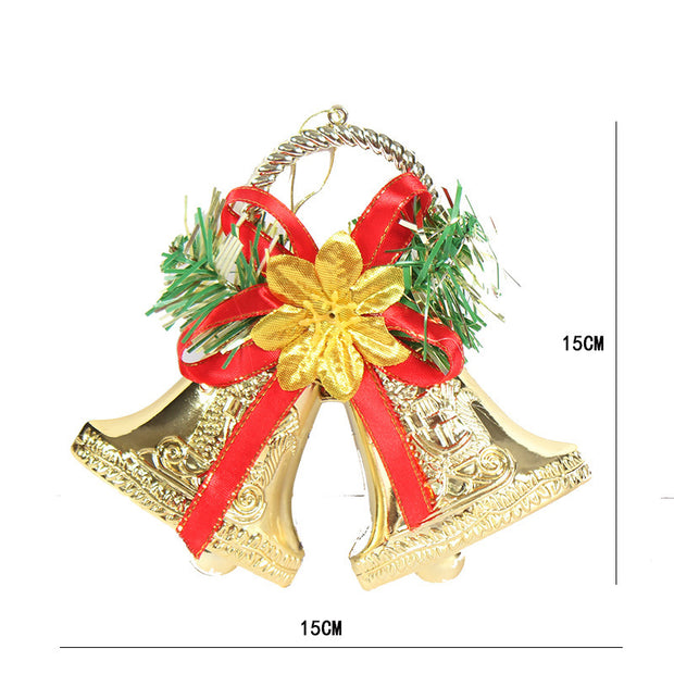 Christmas Bell Pendant Tree Decoration Accessories