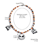 Halloween Pendant Necklace Set