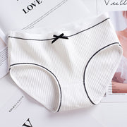 Lace Thread Women's Underwear Japanese Thread Cotton Large Size Women's Briefs