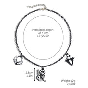 Halloween Pendant Necklace Set