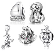 S925 Sterling Silver Halloween Beads