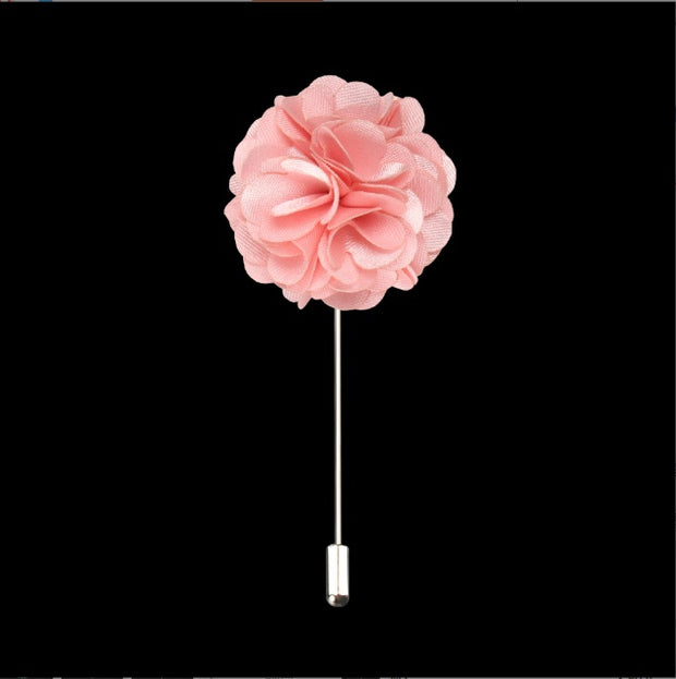 Fashion Men Suit Accessories Floral Brooch