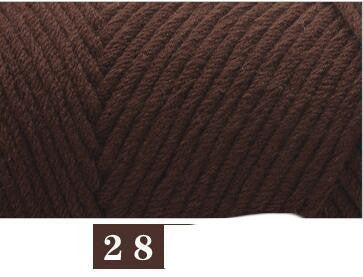 Lover's Cotton Knit Scarf Thread Thick Woolen Milk Cotton Baby Thread Stick Needle Thread