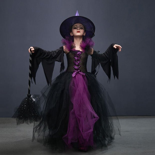 Halloween Kids’ Witch Costume Dress