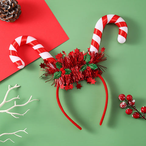 Christmas Headband Luminous Crutch Headband Christmas Tree Hair Accessories