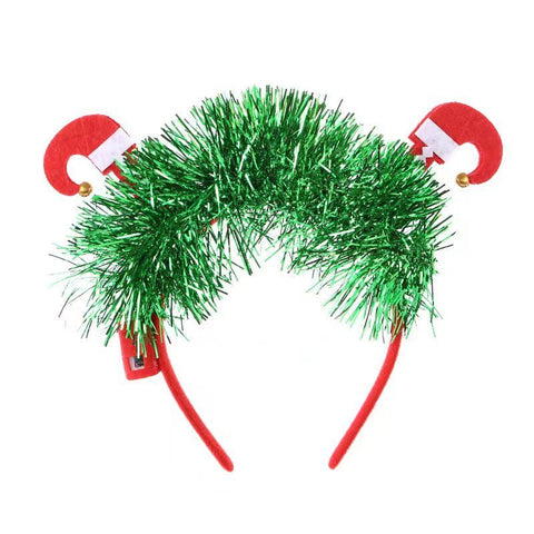 Christmas Headband Luminous Crutch Headband Christmas Tree Hair Accessories