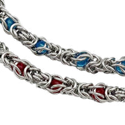 Sapphire Splice Necklace Men